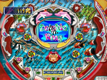 Heiwa Parlor! Pro - Dolphin Ring Special (JP) screen shot game playing